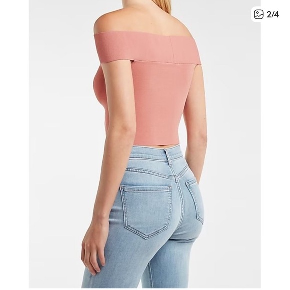 Express body contour, sexy, peach top - Picture 2 of 4